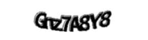 Security check image, please type the characters shown