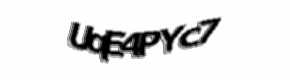 Security check image, please type the characters shown