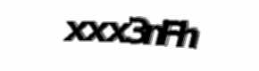 Security check image, please type the characters shown